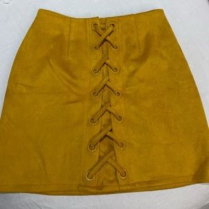 Mustard Skirt